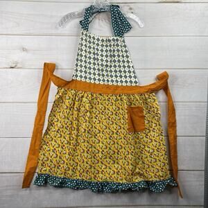 Bib Apron Cottagecore Country Shabby Chic Boho Farmhouse Colorful Patchwork